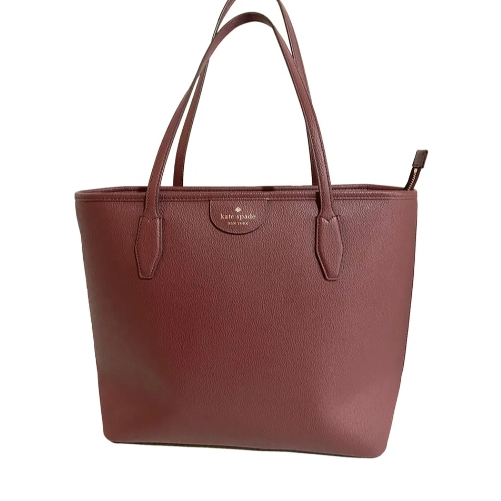 Kate Spade Burgundy Leather Tote